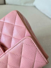 Load image into Gallery viewer, Chanel Mini Square Sakura Pink Caviar Vintage 24k Gold