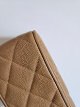 Load image into Gallery viewer, Chanel Dark Beige Caramel Caviar XL CC 24K Gold