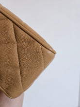 Load image into Gallery viewer, Chanel Dark Beige Caramel Caviar XL CC 24K Gold