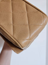 Load image into Gallery viewer, Chanel Dark Beige Caramel Caviar XL CC 24K Gold