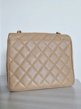 Load image into Gallery viewer, Chanel Dark Beige Caramel Caviar XL CC 24K Gold