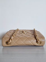 Load image into Gallery viewer, Chanel Dark Beige Caramel Caviar XL CC 24K Gold