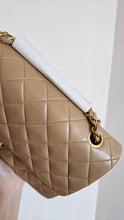 Load image into Gallery viewer, Chanel Dark Beige Classic Medium Flap 24k Gold