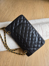 Load image into Gallery viewer, Chanel Medium Classic Flap Black Caviar 24k Gold