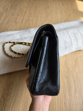 Load image into Gallery viewer, Chanel Medium Classic Flap Black Caviar 24k Gold