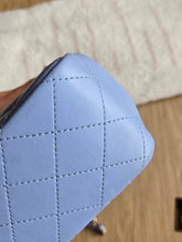 Load image into Gallery viewer, Chanel 21p Baby Blue Classic Mini Square Champagne Gold Hw
