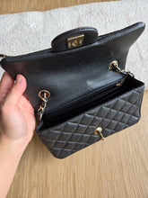 Load image into Gallery viewer, Chanel Mini Rectangle Caviar Gold Hardware
