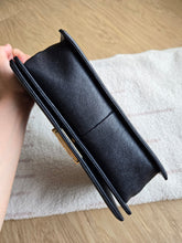 Load image into Gallery viewer, Chanel Boy Bag Old Medium Caviar Gold Hw