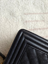 Load image into Gallery viewer, Chanel Boy Bag Old Medium Caviar Gold Hw