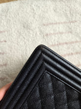 Load image into Gallery viewer, Chanel Boy Bag Old Medium Caviar Gold Hw