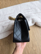 Load image into Gallery viewer, Chanel Mini Reissue 224 Black Calfskin Bijoux Chain Gold Hw
