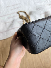 Load image into Gallery viewer, Chanel Mini Reissue 224 Black Calfskin Bijoux Chain Gold Hw