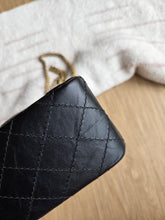 Load image into Gallery viewer, Chanel Mini Reissue 224 Black Calfskin Bijoux Chain Gold Hw