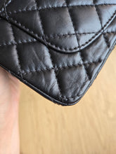 Load image into Gallery viewer, Chanel Mini Reissue 224 Black Calfskin Bijoux Chain Gold Hw