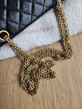 Load image into Gallery viewer, Chanel Mini Reissue 224 Black Calfskin Bijoux Chain Gold Hw