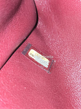 Load image into Gallery viewer, Burgundy Coco Handle Small Caviar Gold Hardware