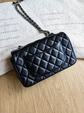 Load image into Gallery viewer, Chanel Mini Rectangle Midnight Caviar Silver Hw