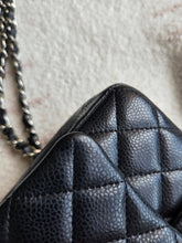 Load image into Gallery viewer, Chanel Mini Rectangle Midnight Caviar Silver Hw