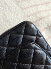 Load image into Gallery viewer, Chanel Mini Rectangle Midnight Caviar Silver Hw