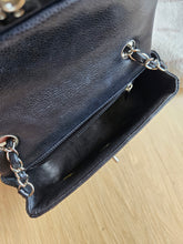 Load image into Gallery viewer, Chanel Mini Rectangle Midnight Caviar Silver Hw