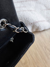 Load image into Gallery viewer, Chanel Mini Rectangle Midnight Caviar Silver Hw