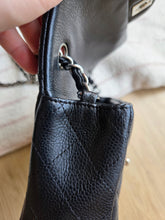 Load image into Gallery viewer, Chanel Mini Rectangle Midnight Caviar Silver Hw
