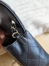Load image into Gallery viewer, Chanel Mini Rectangle Midnight Caviar Silver Hw