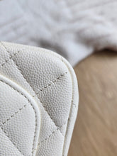 Load image into Gallery viewer, Chanel 17c Ivory Caviar Classic Mini Square Gold Hw