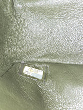 Load image into Gallery viewer, Chanel Forest Green Classic Medium Flap Caviar Silver Hw