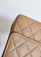 Load image into Gallery viewer, Chanel Classic Medium Flap Dark Beige Caviar 24k Gold