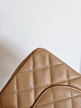 Load image into Gallery viewer, Chanel Classic Medium Flap Dark Beige Caviar 24k Gold