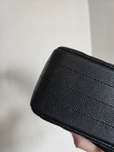 Load image into Gallery viewer, Chanel Mini Rectangle Chevron Black Caviar Gold Hw