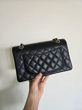 Load image into Gallery viewer, Chanel Small Classic Flap Black Caviar Gold Hardware