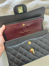 Load image into Gallery viewer, Chanel Small Classic Flap Black Caviar Gold Hardware