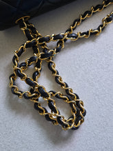 Load image into Gallery viewer, Chanel Small Classic Flap Black Vintage Lambskin 24k Gold