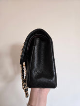 Load image into Gallery viewer, Chanel Small Classic Flap Black Caviar Gold Hardware