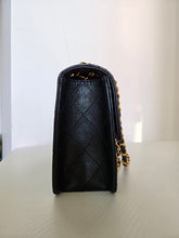 Load image into Gallery viewer, Chanel Single Flap Small Flap Sellier Black Lambskin 24k Gold