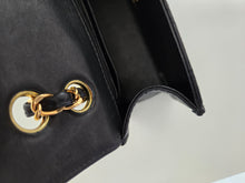 Load image into Gallery viewer, Chanel Single Flap Small Flap Sellier Black Lambskin 24k Gold