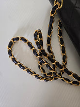 Load image into Gallery viewer, Chanel Single Flap Small Flap Sellier Black Lambskin 24k Gold