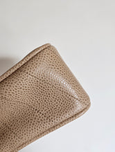 Load image into Gallery viewer, Chanel Dark Beige Mini Caviar Vintage Chevron 24k Gold