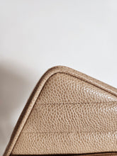Load image into Gallery viewer, Chanel Dark Beige Mini Caviar Vintage Chevron 24k Gold