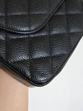 Load image into Gallery viewer, Chanel Classic Medium Flap Black Caviar 24k Gold