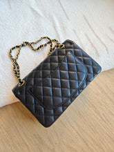 Load image into Gallery viewer, Chanel Small Classic Flap Black Caviar Gold Hw