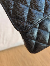 Load image into Gallery viewer, Chanel Small Classic Flap Black Caviar Gold Hw