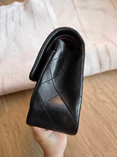 Load image into Gallery viewer, Chanel Vintage Small Classic Flap Black Lambskin 24k Gold