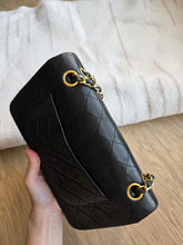 Load image into Gallery viewer, Chanel Vintage Small Classic Flap Black Lambskin 24k Gold
