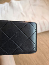 Load image into Gallery viewer, Chanel Vintage Small Classic Flap Black Lambskin 24k Gold