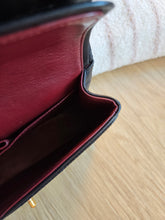 Load image into Gallery viewer, Chanel Vintage Small Classic Flap Black Lambskin 24k Gold