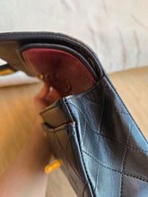 Load image into Gallery viewer, Chanel Vintage Small Classic Flap Black Lambskin 24k Gold