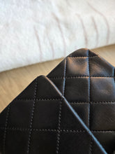 Load image into Gallery viewer, Chanel Vintage Small Classic Flap Black Lambskin 24k Gold